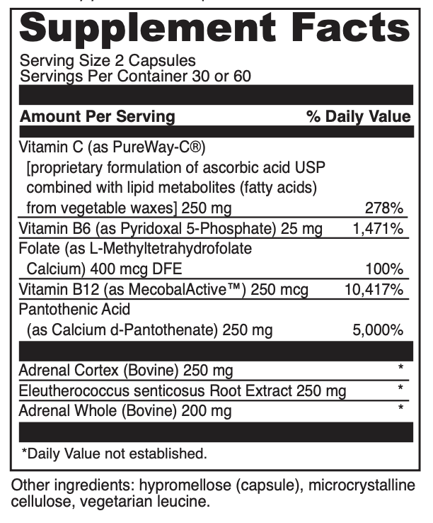 Adrenal Benefits